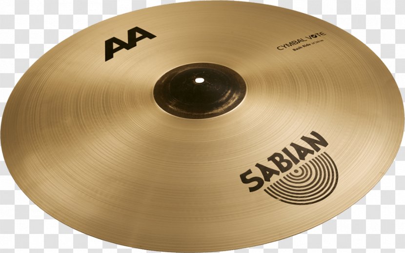 Sabian Crash Cymbal Ride China - Silhouette - Drums Transparent PNG