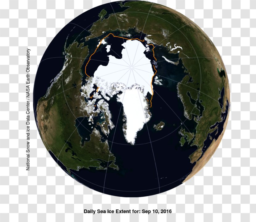 Arctic Ocean Polar Regions Of Earth Ice Pack Satellite Imagery - Measurement Sea Transparent PNG