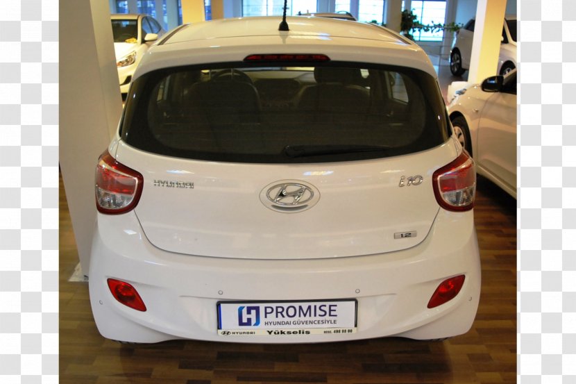 Hyundai I10 City Car Compact - Bumper Transparent PNG