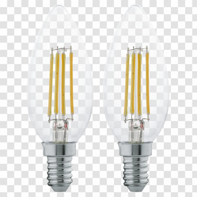 Incandescent Light Bulb Edison Screw EGLO Light-emitting Diode - Fixture - LED Transparent PNG