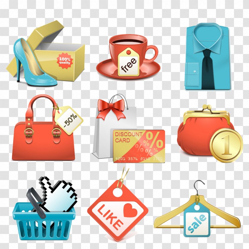 Icon Design - Yellow - Goods Elements Collection Transparent PNG
