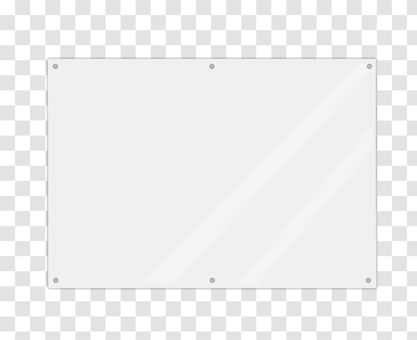Line Point Angle - White - Glass Board Transparent PNG