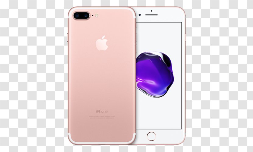 Apple IPhone 7 Plus X Telephone Rose Gold - Mobile Phones Transparent PNG