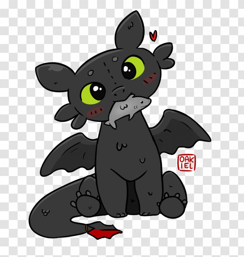 Cat Toothless How To Train Your Dragon Art - Frame Transparent PNG