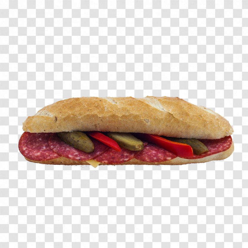 Breakfast Sandwich Ham And Cheese Submarine Bocadillo Pan Bagnat - Hot Dog Transparent PNG