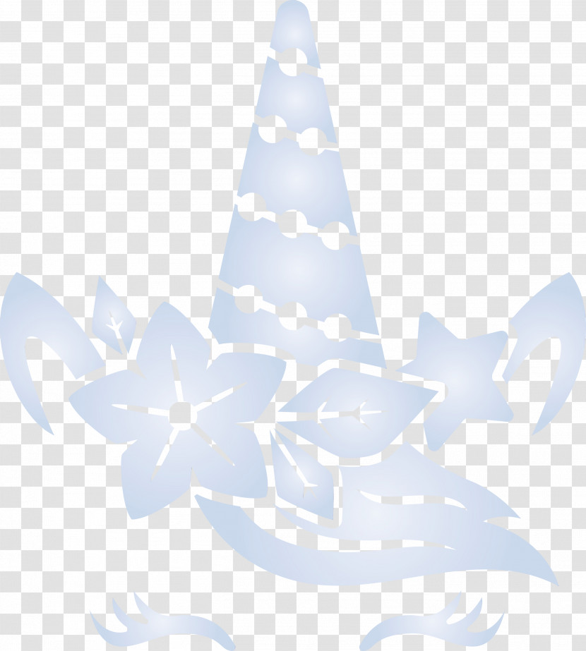 White Leaf Tree Plant Pattern Transparent PNG
