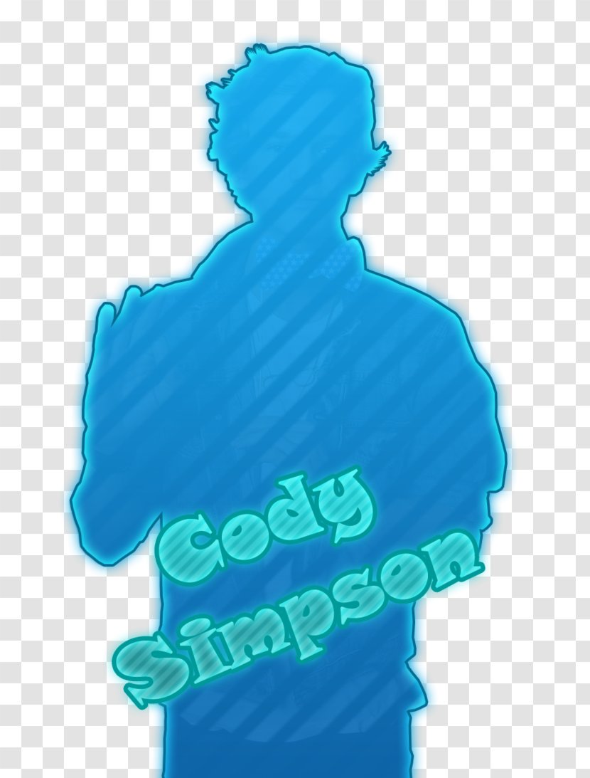 Outerwear Shoulder Turquoise - Cody Transparent PNG