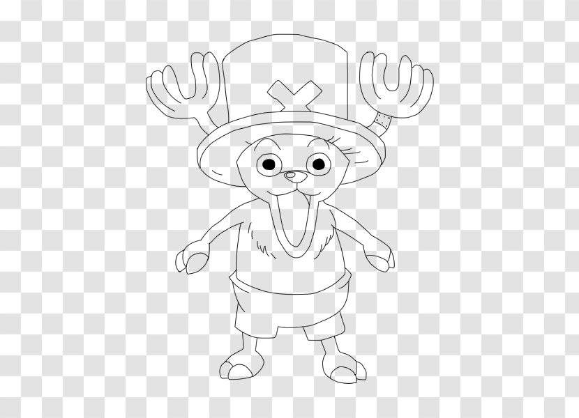 Line Art Cartoon Carnivora Human Behavior Sketch - Flower - Tony Chopper Transparent PNG