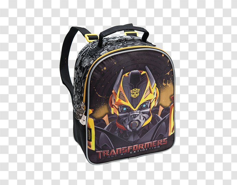 Optimus Prime Transformers Backpack Stationery - Yellow Transparent PNG