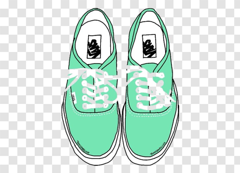 Paper Green Vans Color Sticker - Mobile Phones - BLACK SNEAKERS Transparent PNG