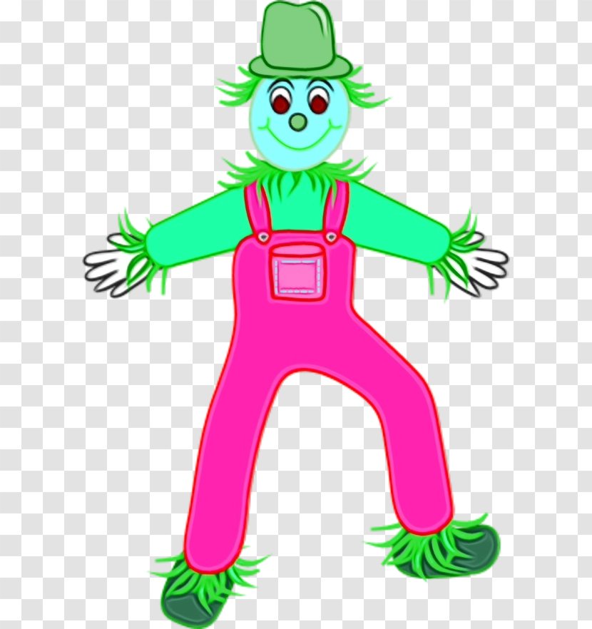 Green Cartoon Clip Art Fictional Character Costume - Paint Transparent PNG
