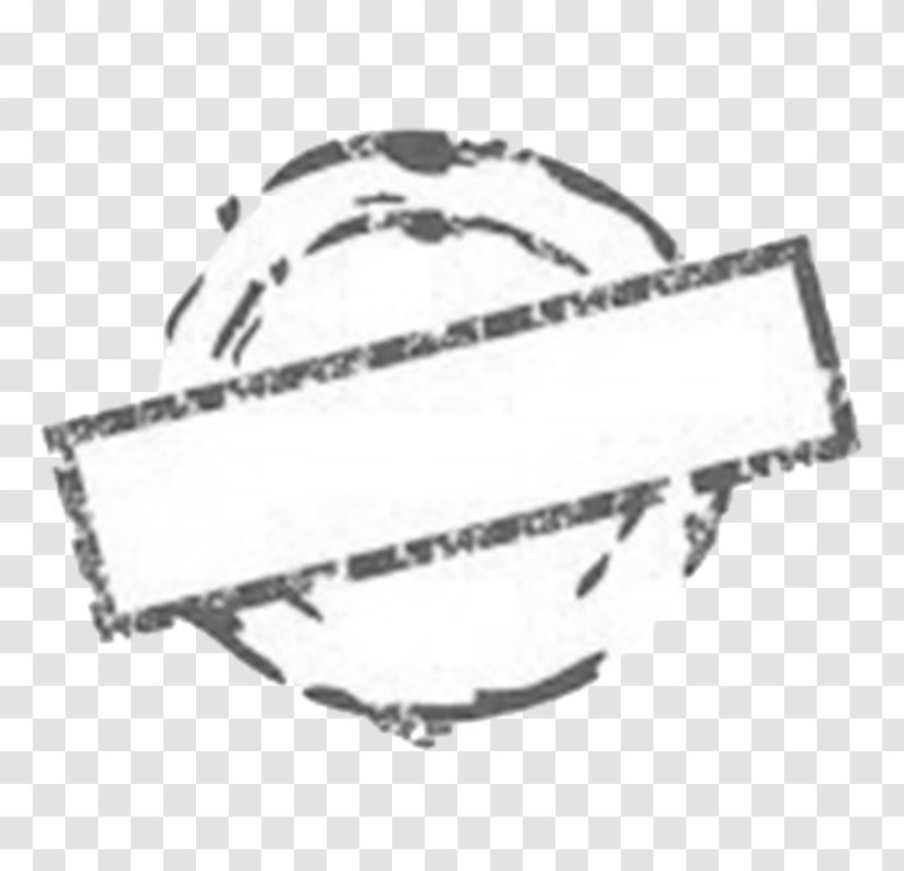 Rubber Stamp Postage Stamps Seal Clip Art - Black And White Transparent PNG