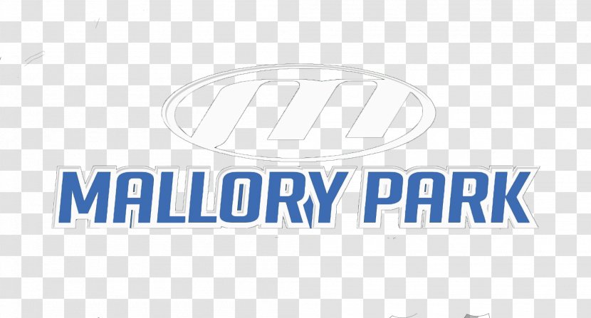 Mallory Park Logo Race Track Recycling Skip - Leicester - Blue Transparent PNG