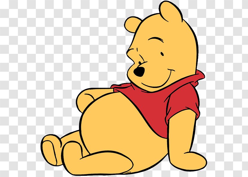 Winnie-the-Pooh Canidae The Walt Disney Company Winnipeg Clip Art - Yellow - Winnie Pooh Transparent PNG