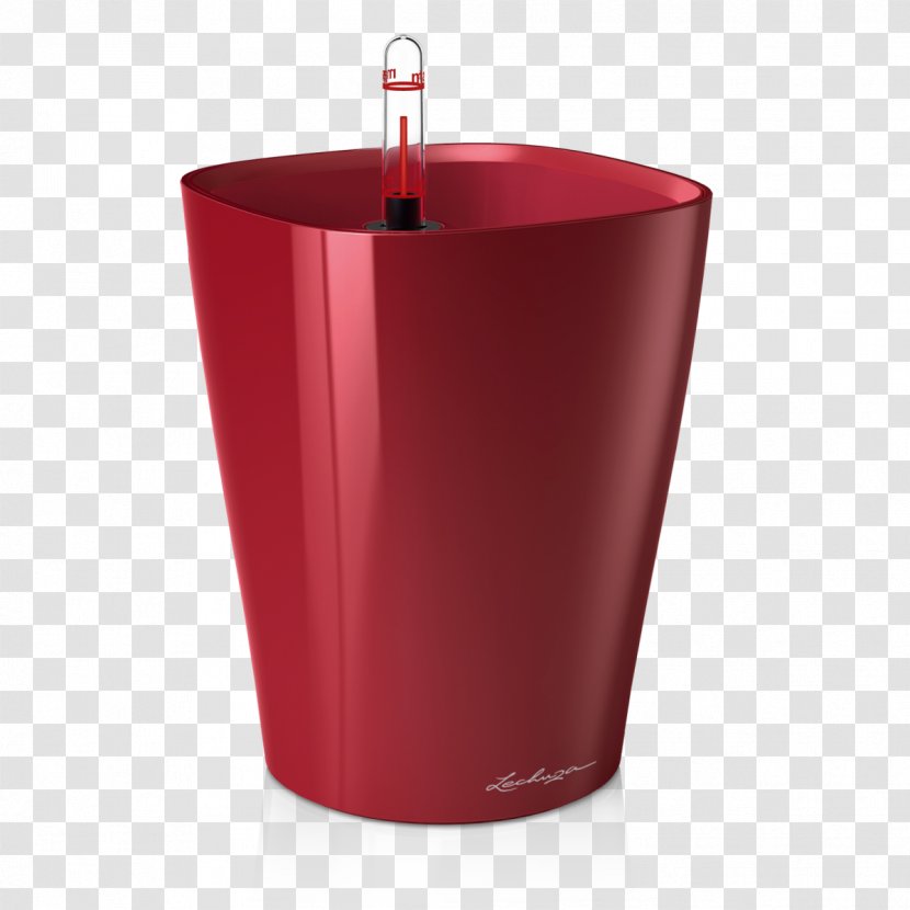 Cachepot Flowerpot Irrigation Red Color - Lechuza Transparent PNG