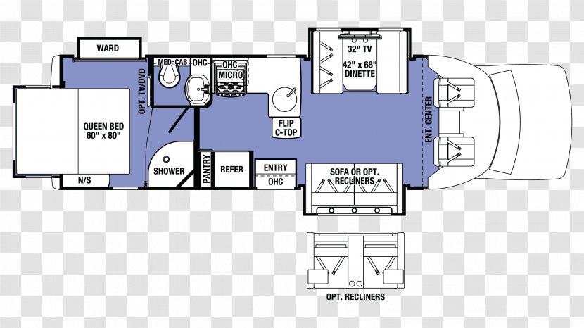 Campervans Forest River Subaru Forester Lazydays Caravan - Chassis - Floor Transparent PNG