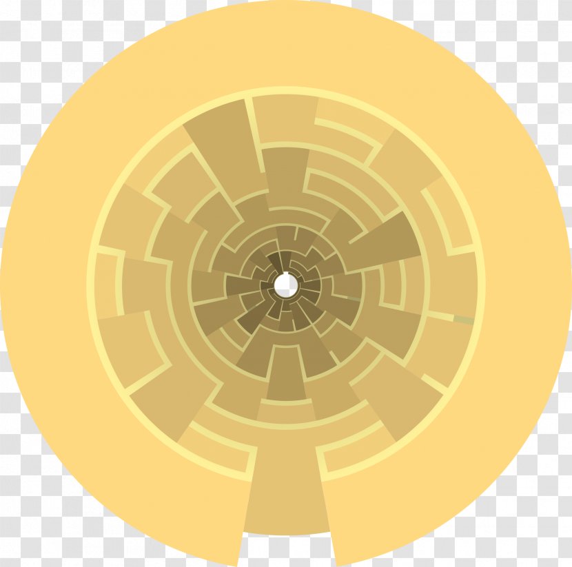 Symbol Maze - Puzzle - Circular Transparent PNG