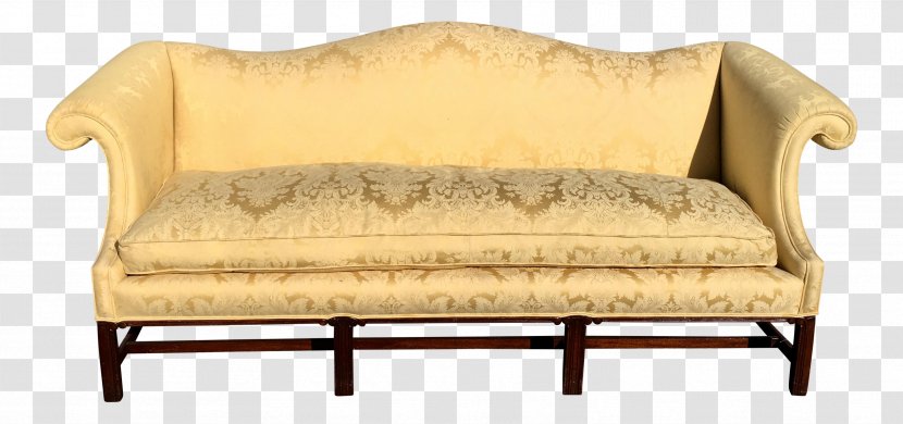 Loveseat Table Couch Furniture Chair - Slipcover Transparent PNG