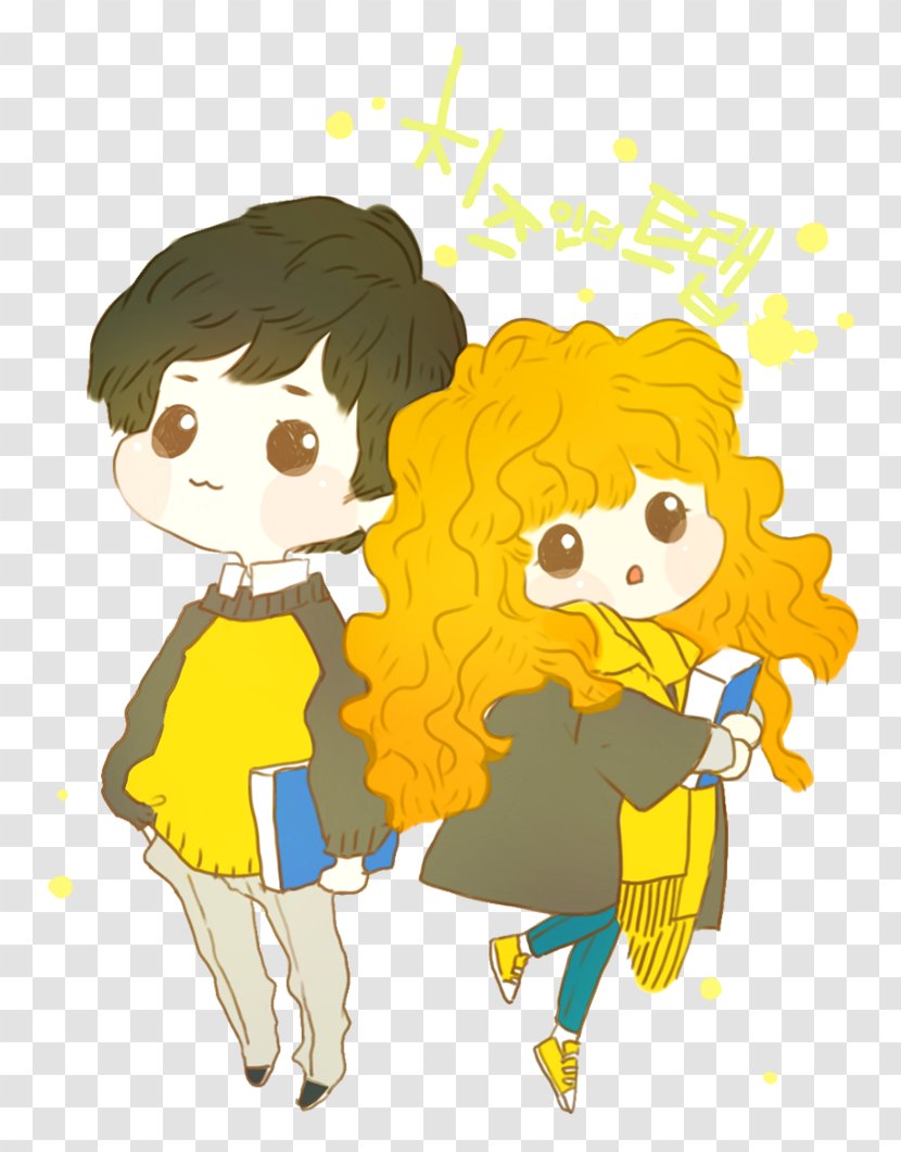 Cheese In The Trap Fan Art Korean Drama Drawing Comics - Silhouette - Heart Transparent PNG
