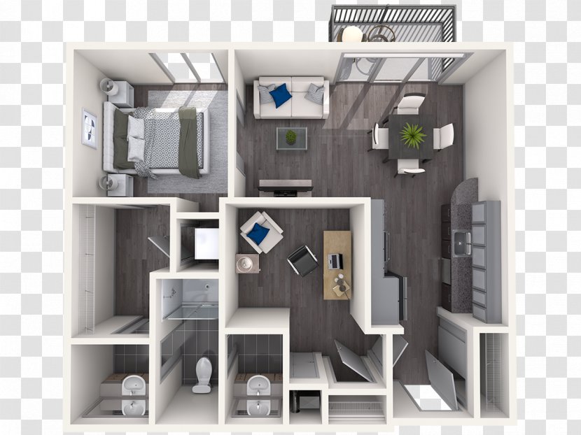 Velocity In The Gulch Building Apartment Floor Plan Bedroom - Tennessee Transparent PNG