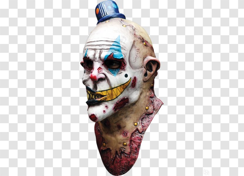 Mask Evil Clown Halloween Costume - Party Transparent PNG