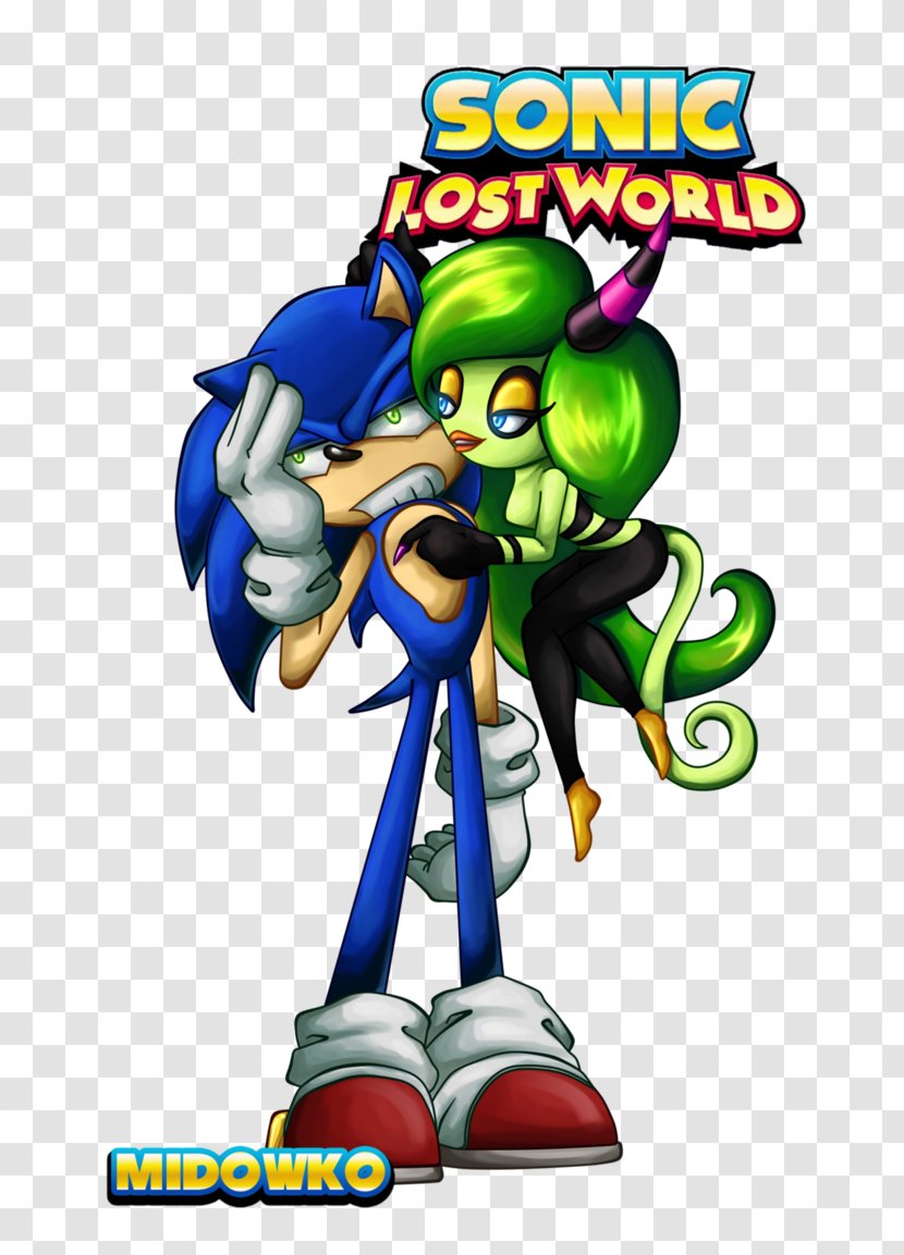 Sonic Lost World Drawing Fan Art - Video Game - Nintendo 3ds Transparent PNG