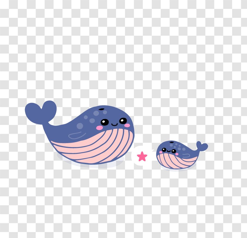 Download Right Whales Icon - Poster - Vector Whale Transparent PNG