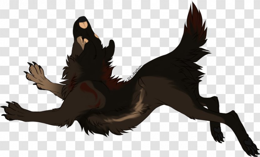 Canidae Horse Dog Legendary Creature Mammal - Falling Down Transparent PNG