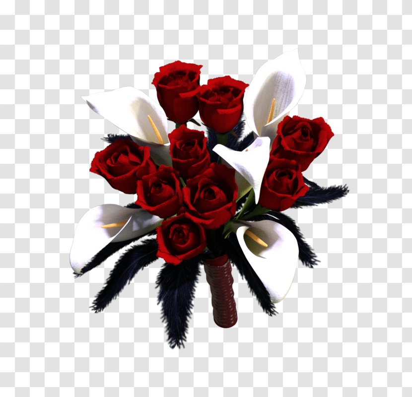 Garden Roses Flower Bouquet Floristry - Petal - Elegant Red Rose Transparent PNG