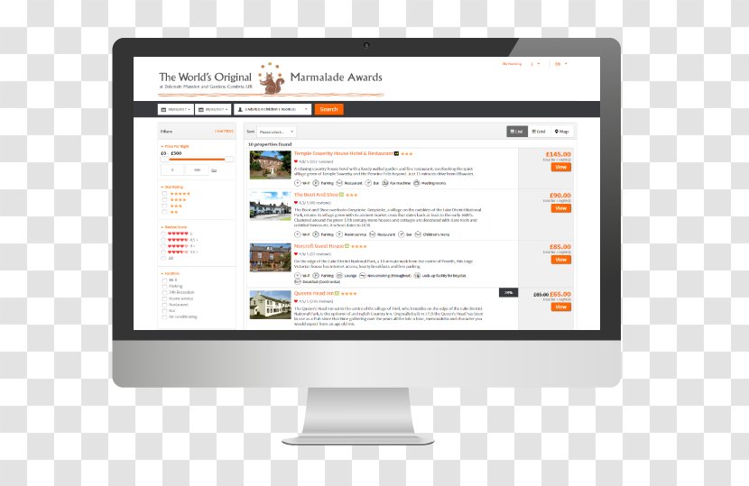 Stay Blackpool Internet Landing Page Bed And Breakfast - White Label Transparent PNG