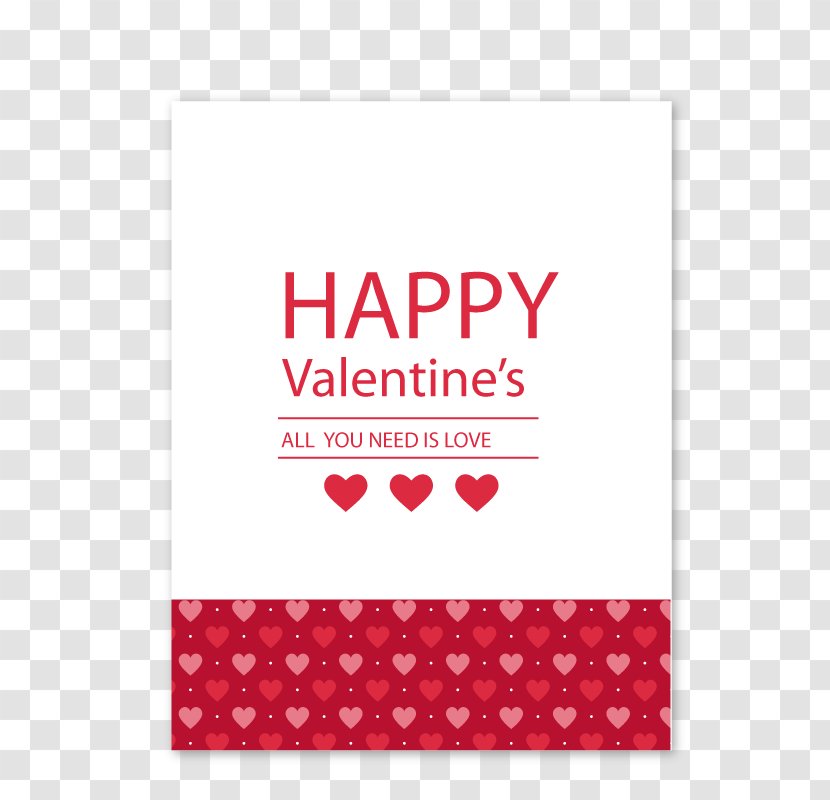 Valentines Day Greeting Card - Heart - Valentine's Cards,Greeting Cards Transparent PNG