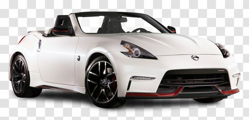 2018 Nissan 370Z Convertible Sports Car Chicago Auto Show - Motor Vehicle - NISMO Roadster White Transparent PNG