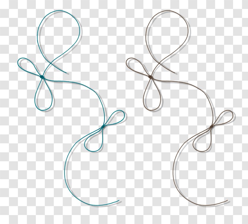Rope Image Earring Vector Graphics - Multi Transparent PNG