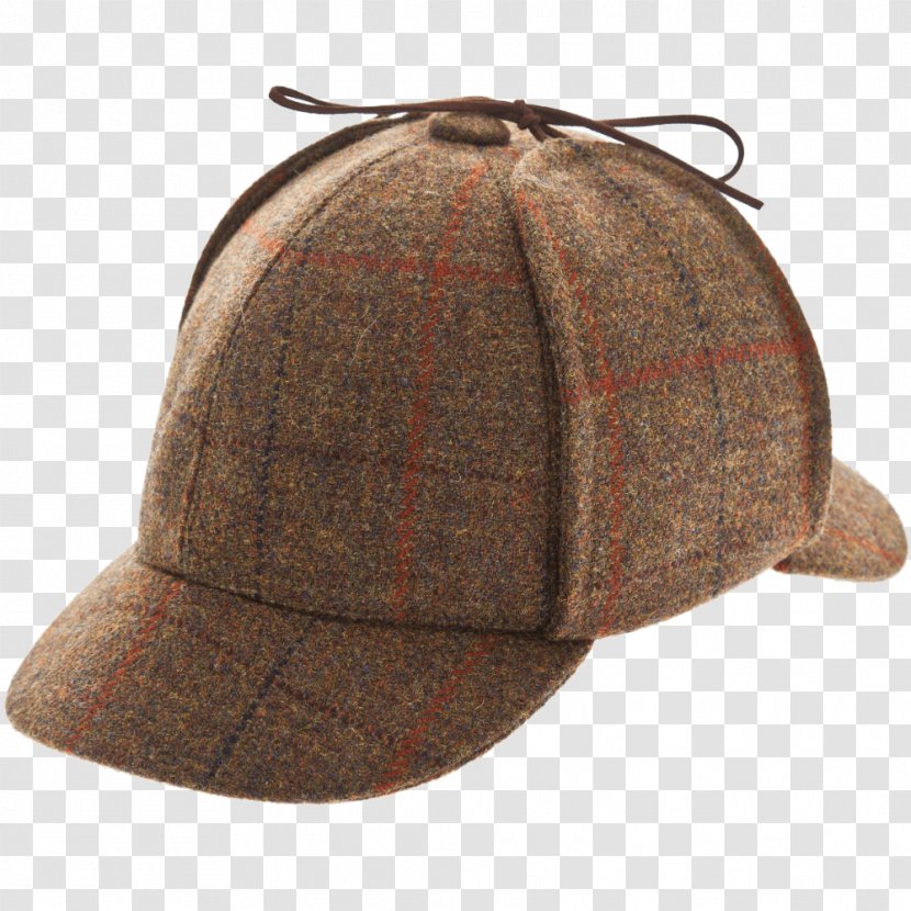 Sherlock Holmes Top Hat Deerstalker Cap - Baseball - Hats Transparent PNG