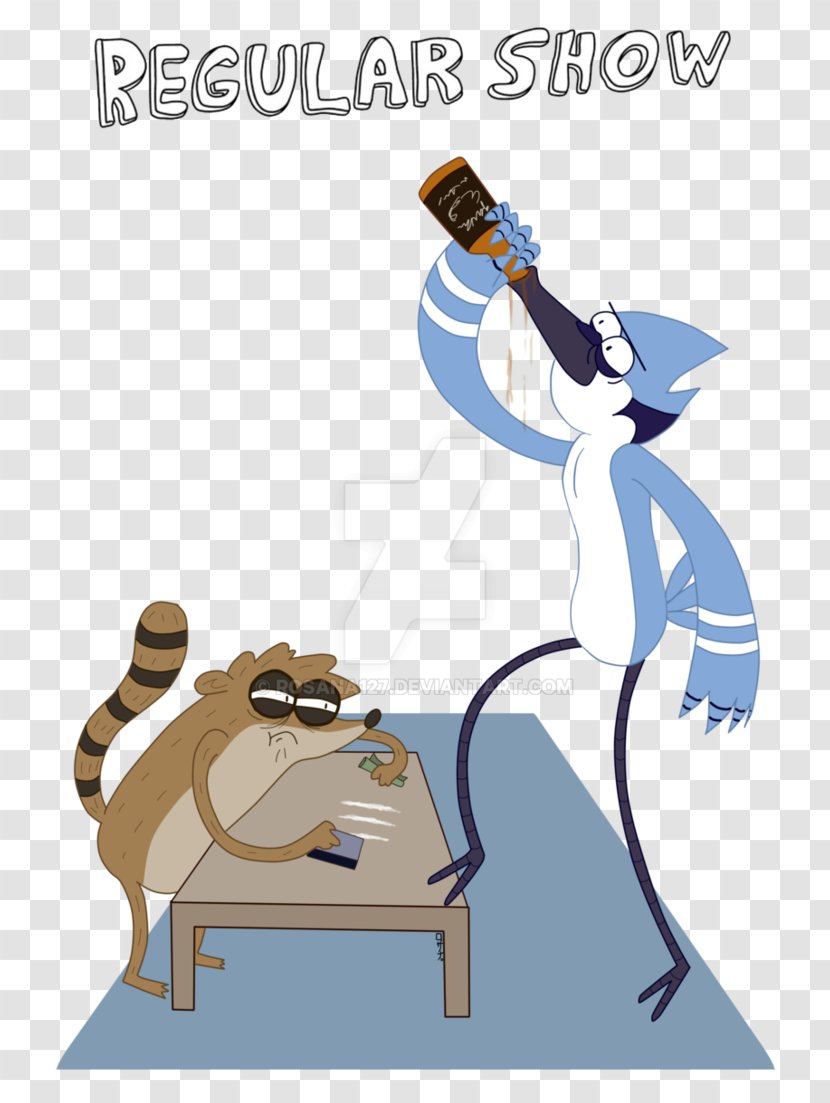 Fan Art DeviantArt - Fictional Character - Regular Show Transparent PNG