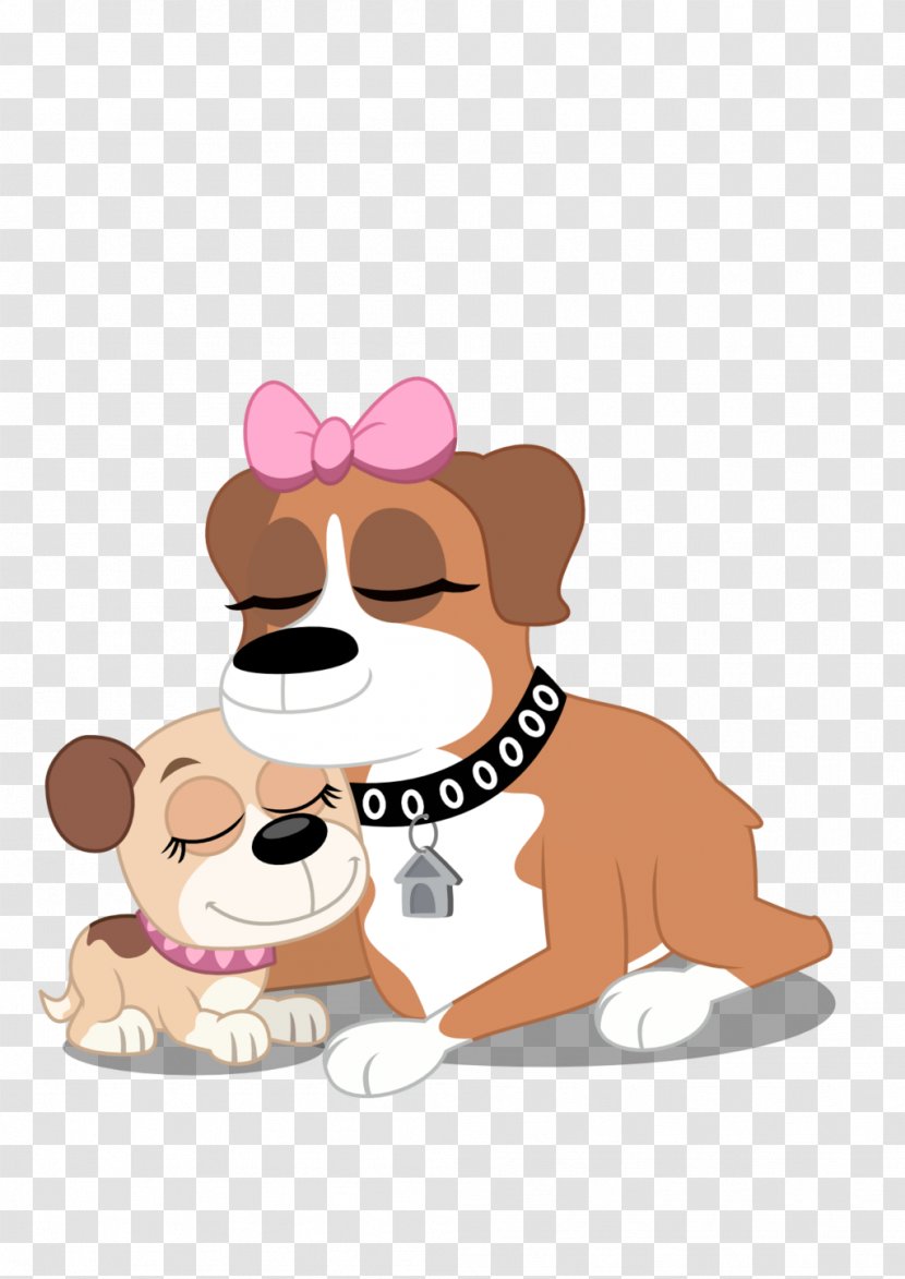Puppy Dog Breed Adoption Mother - Cartoon - Loaded Transparent PNG