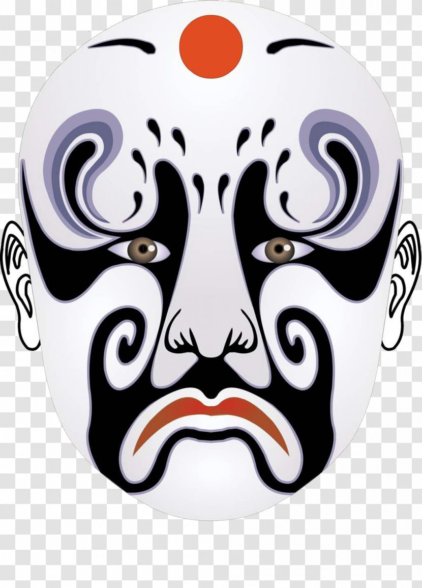 Beijing Peking Opera Cosmetics Legend Of The White Snake Chinese - Facebook Transparent PNG
