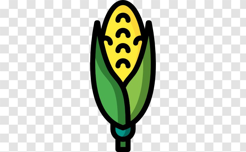 Clip Art - Food - Corn Kernel Icon Transparent PNG