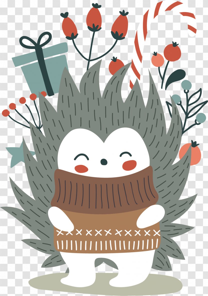 Hedgehog Buffet Euclidean Vector - Art - Cute Transparent PNG