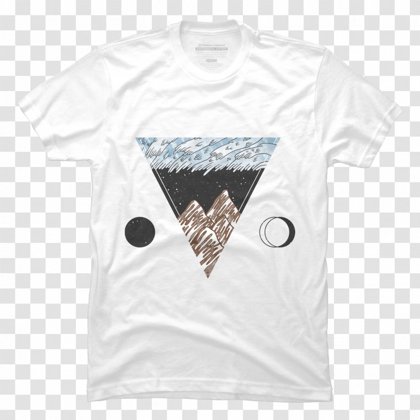 T-shirt Sleeve Angle Neck Font - Top Transparent PNG