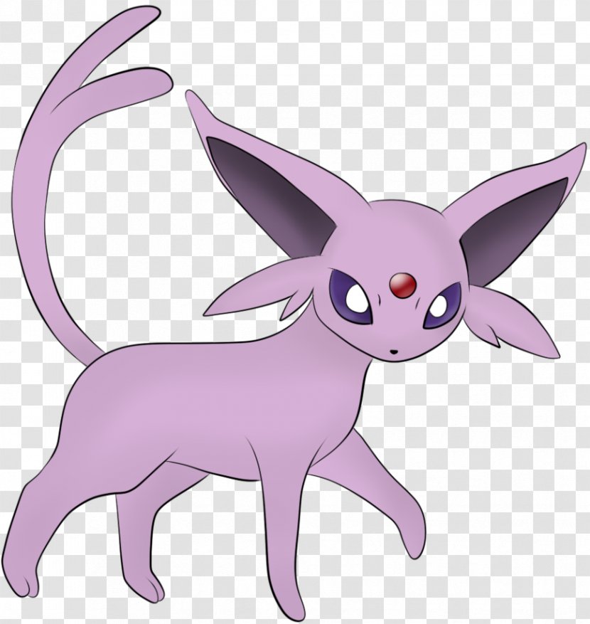 Espeon Umbreon Vaporeon Pikachu Pokémon Platinum - Easter Bunny Transparent PNG