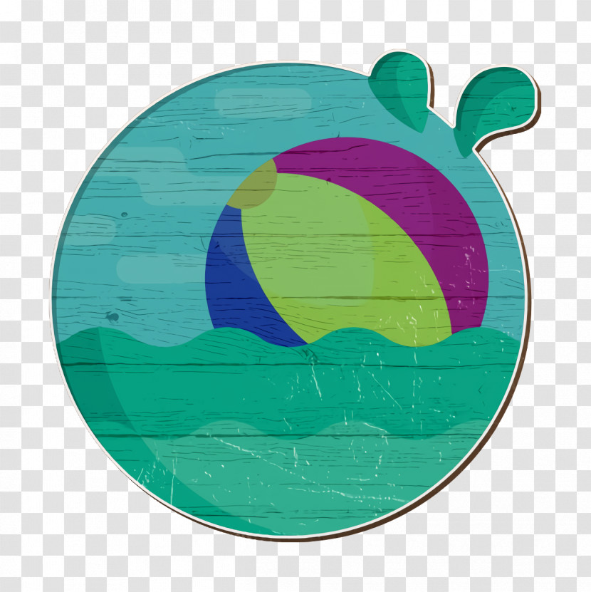 Summer Icon Beach Ball Icon Swimming Pool Icon Transparent PNG
