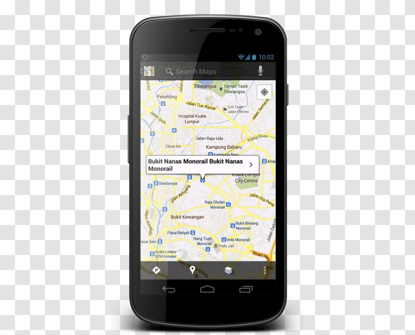 Feature Phone Smartphone Mobile Phones Google Maps Handheld Devices - Telephony - Malaysia Map Transparent PNG