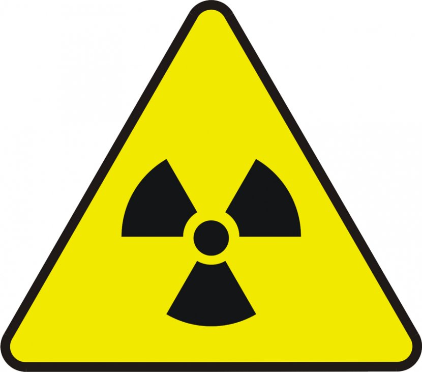 Biological Hazard Radiation Symbol Radioactive Decay - Warning Sign - Radio Transparent PNG