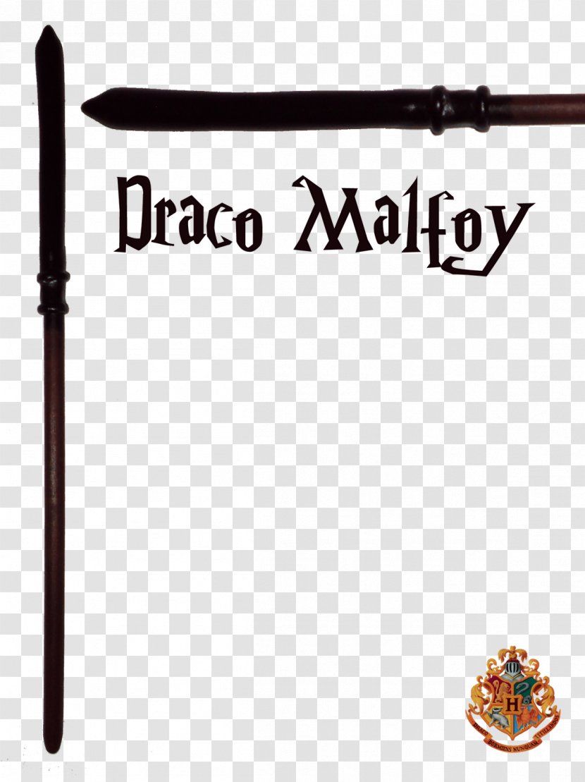 Harry Potter (Literary Series) Hogwarts School Of Witchcraft And Wizardry Line Font - Do It Yourself - Draco Malfoy Art Transparent PNG