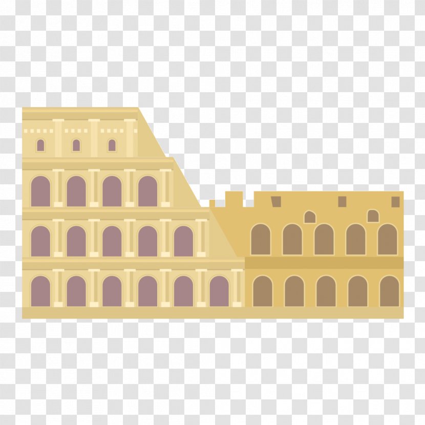 Pisa Euclidean Vector Illustration - Location - Colosseum Material Transparent PNG