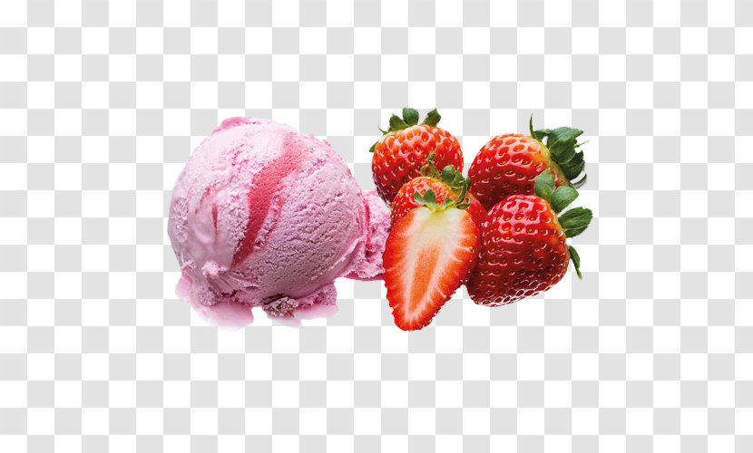 Sorbet Ice Cream Frozen Yogurt Strawberry Cheesecake Transparent PNG