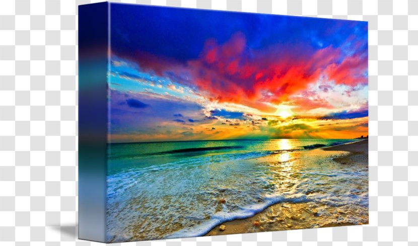 Landscape Painting Gallery Wrap Shore Seascape - Beach - Landscapes Prints Transparent PNG