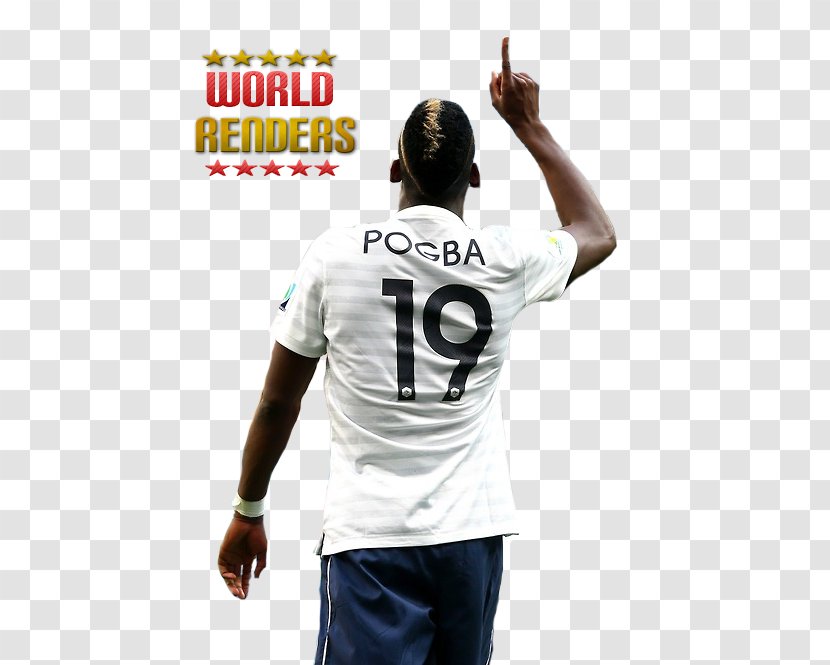 T-shirt Shoulder Uniform Sleeve Ablo - Sportswear - Paul Pogba Transparent PNG