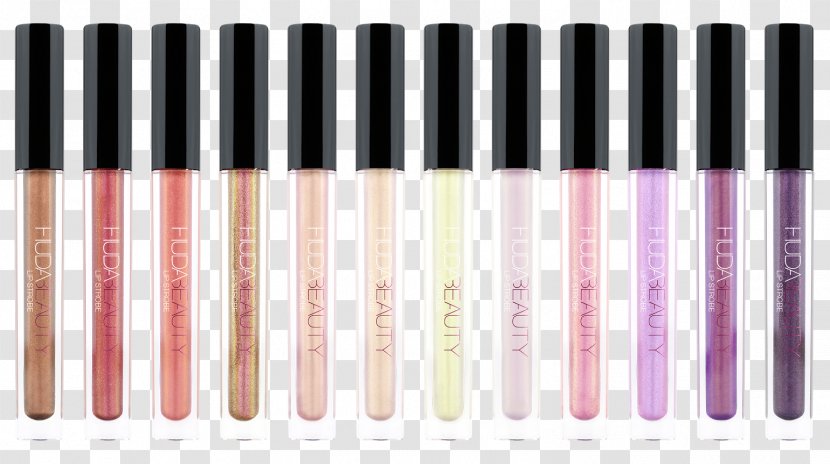 Huda Beauty Lip Strobe Gloss Cosmetics Sephora - Liquid Matte Transparent PNG